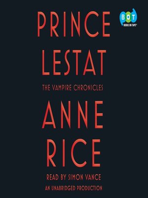 cover image of Prince Lestat